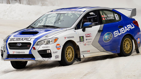 Antoine L'Estage, Subaru Rally Team Canada